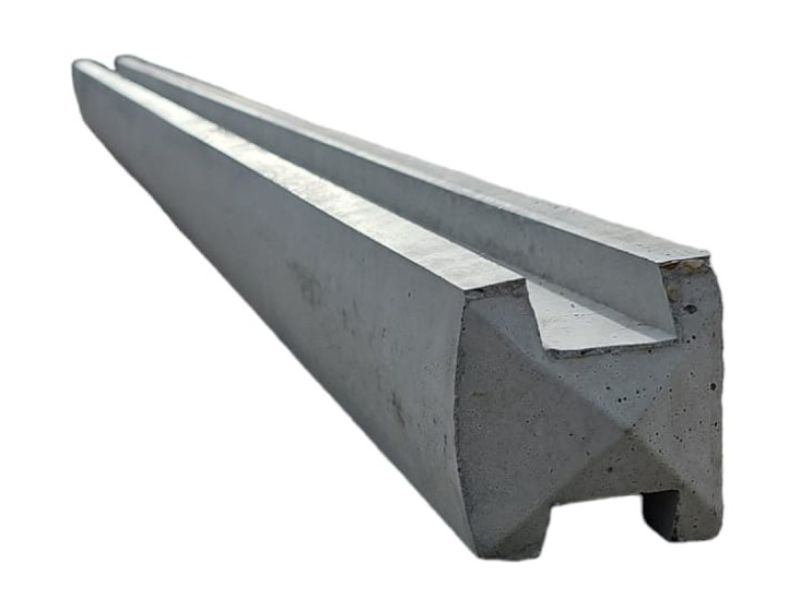 Image of 4in x 4in Smooth Reinforced Concrete Posts - Intermediate